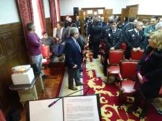 Una imagen del acto oficial del CNP este viernes. /SN