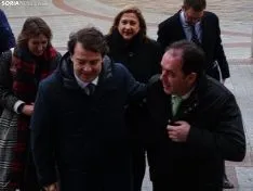 Una imagen de la visita institucional a la Diputación. /SN