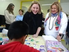 Isabel Blanco, Consejera de Familia e Igualdad en la Residencia de Acogida Marillac