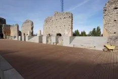 Foto 3 - La restauraci&oacute;n del teatro romano de Clunia, prevista para marzo de 2020