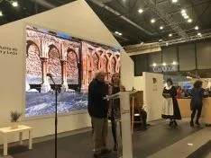 Una imagen de la presencia de Soria en FITUR. 