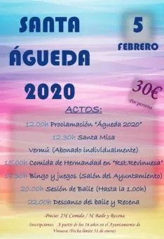 Foto 2 - Santa &Aacute;gueda 2020