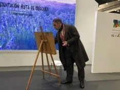 Una imagen de la presencia de Soria en FITUR. 