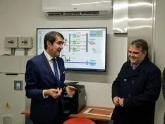 Imágenes de la visita.