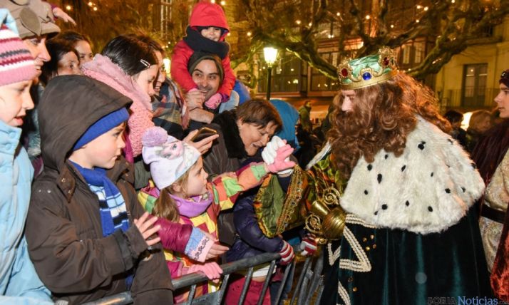 Los pajes de los Reyes Magos llegan a la capital invitados por FECSoria