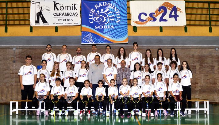 El CB Soria CS24 al completo. 