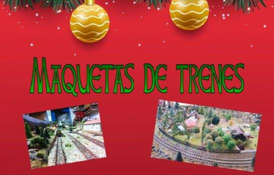 Maquetas de trenes en el Casino