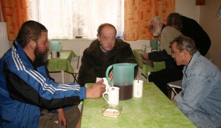 Imagen de archivo de un comedor social. 