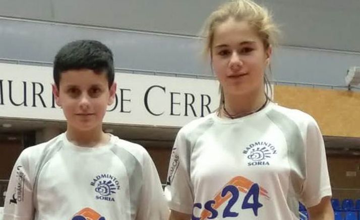 Daniela Corchón y Adrián Díez. 