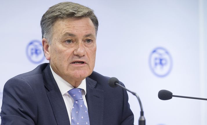 Francisco Vázquez, este viernes en Segovia. /PPCyL