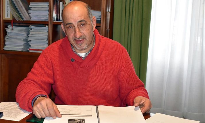 Gustavo Marín, diputado popular en el Palacio Provincial. 