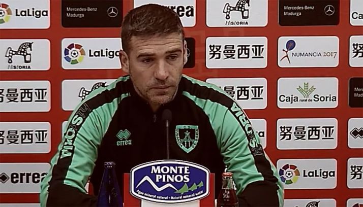 Carrión, en rueda informativa previa al partido de hoy. /CDN