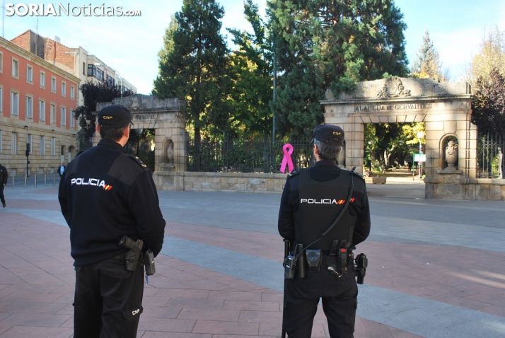 Detenido por violencia de género en un hotel de Soria