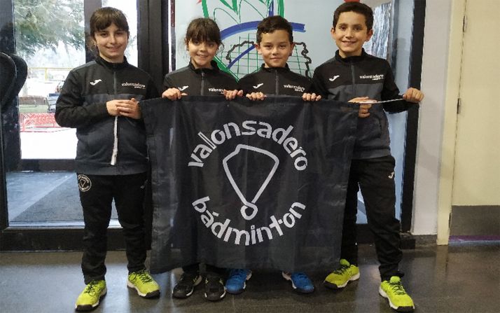 Lara González, África Gazo, Noel Romera y Martín Molina./ CVB