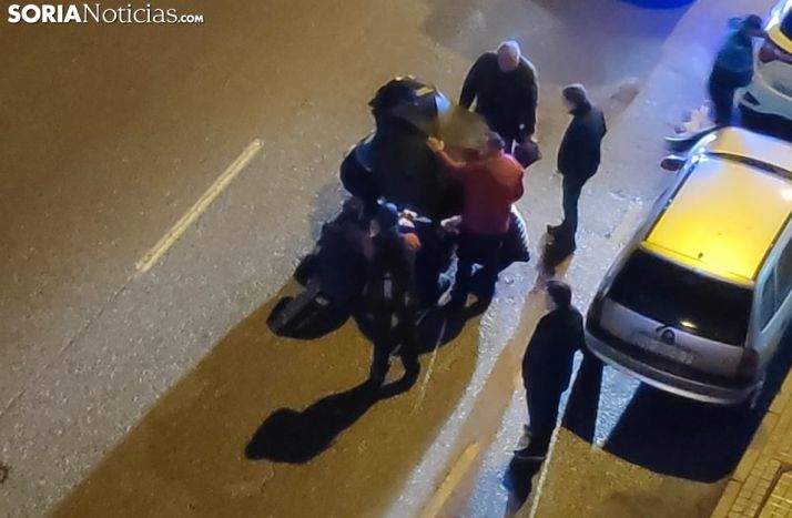 Una mujer, trasladada al hospital tras ser atropellada por una bicicleta