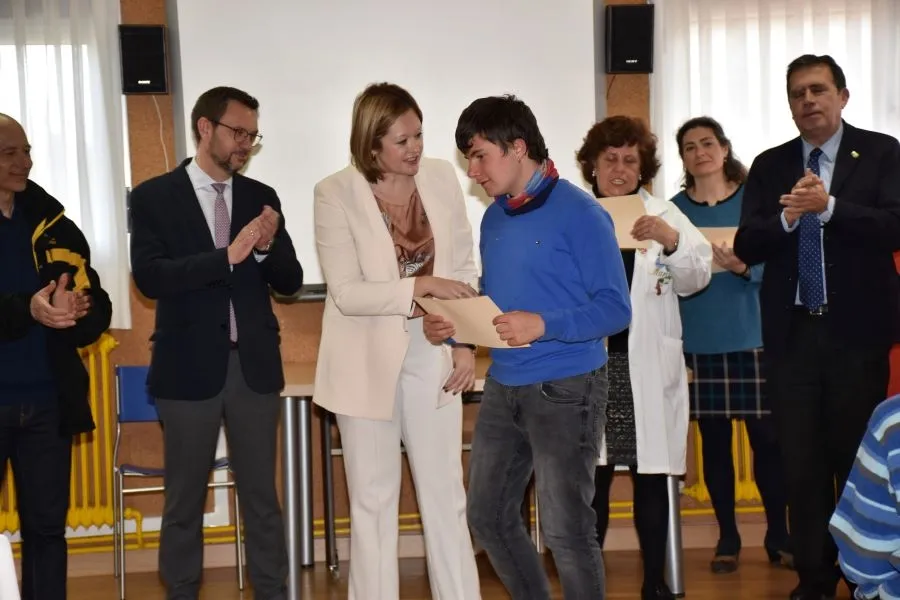 Entrega de premios en el CEE Santa ISabel