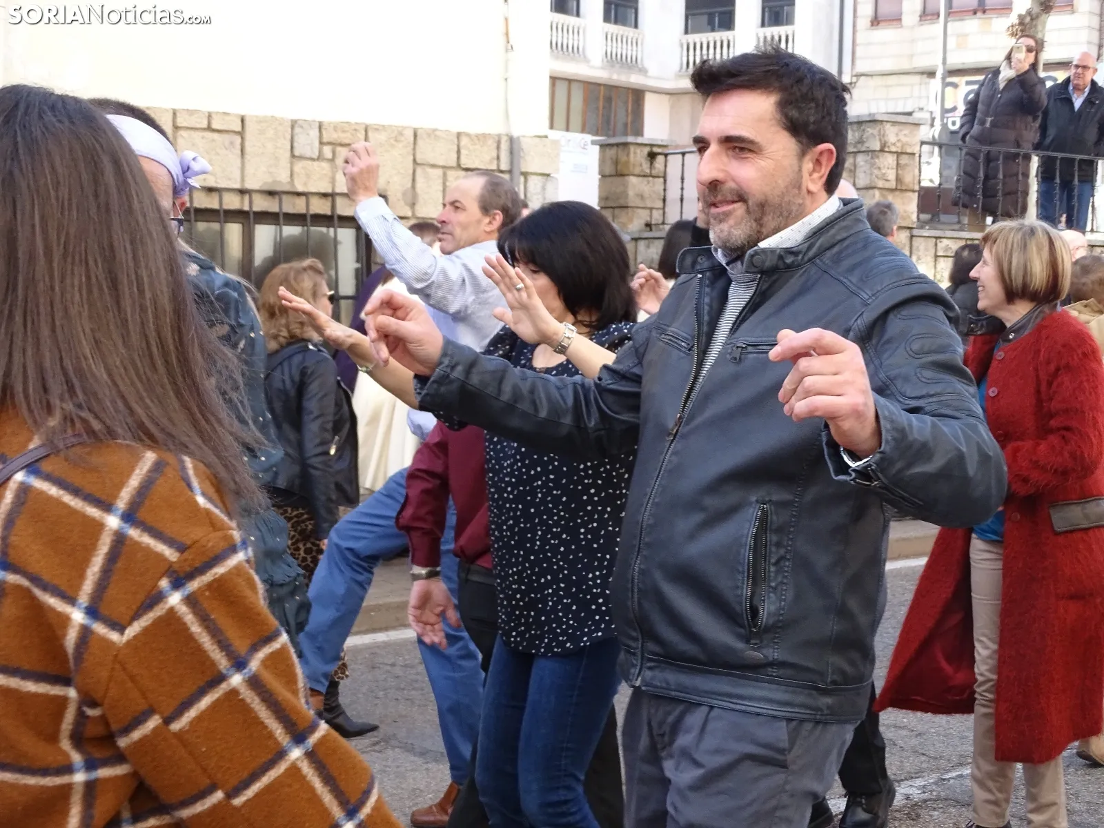 Una imagen de la festiva jornada en San Leonardo de Yagüe. /SN