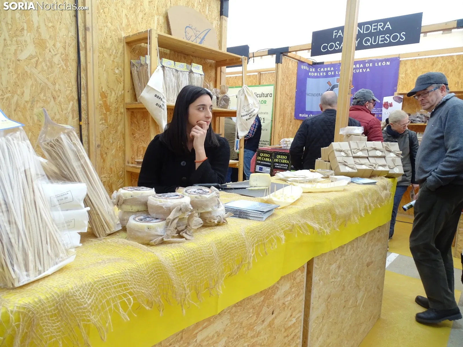Una imagen de la apertura de la feria este sábado. /SN
