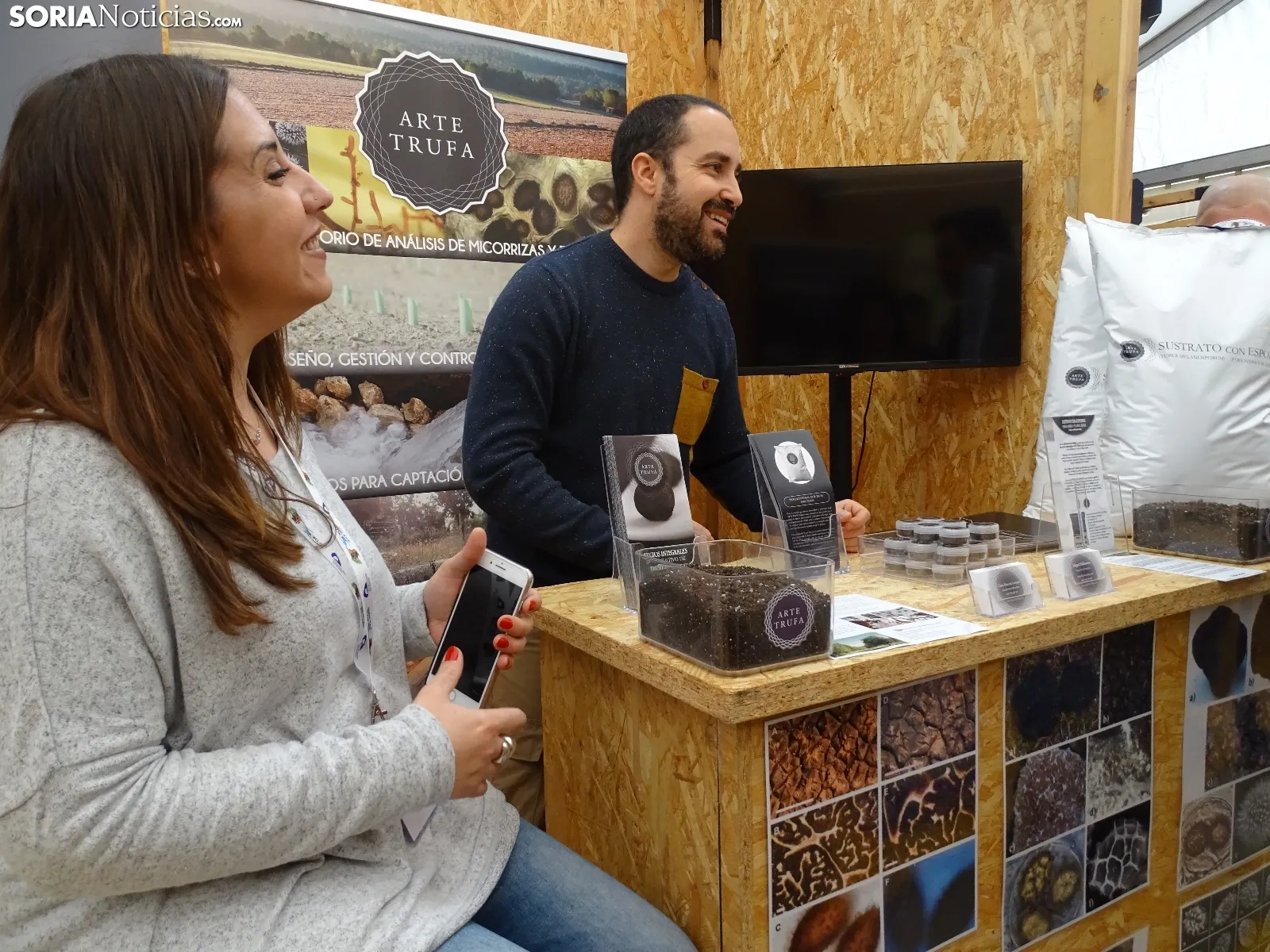 Una imagen de la apertura de la feria este sábado. /SN