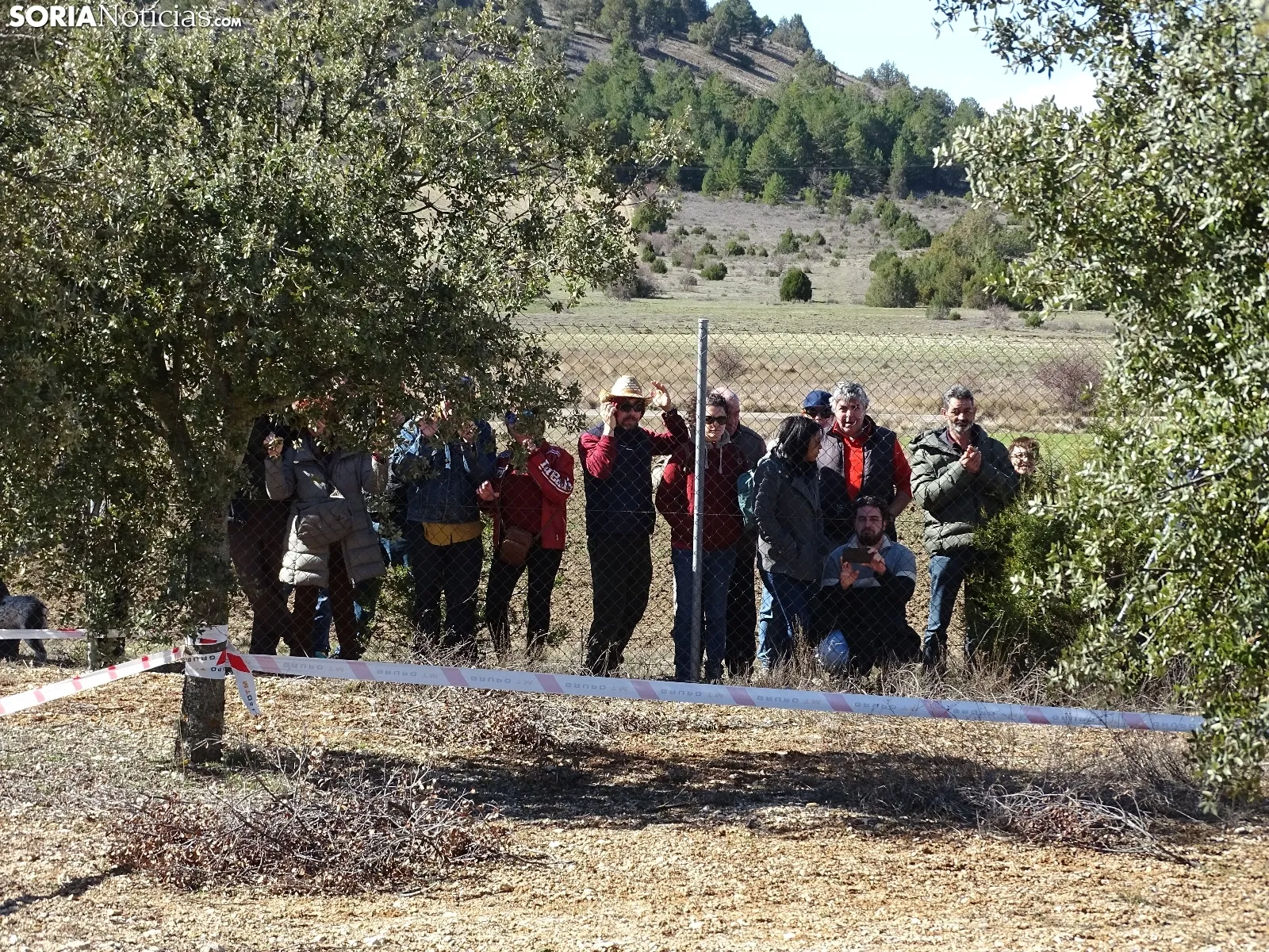 Una imagen del campeonato de este domingo en Abejar. /SN