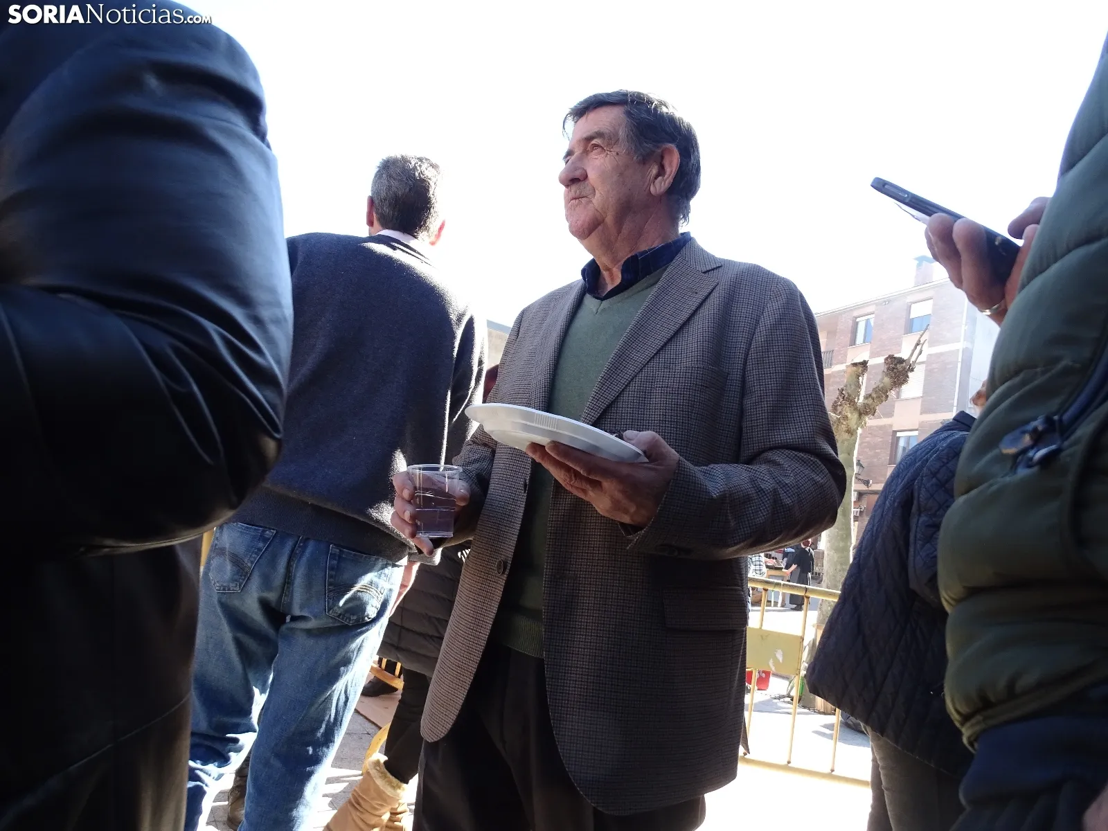 Una imagen de la jornada matancera en San Leonardo de Yagüe. /SN