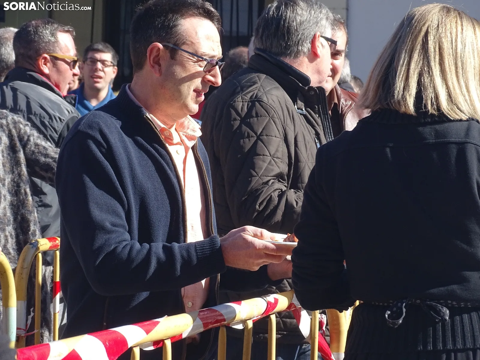 Una imagen de la jornada matancera en San Leonardo de Yagüe. /SN