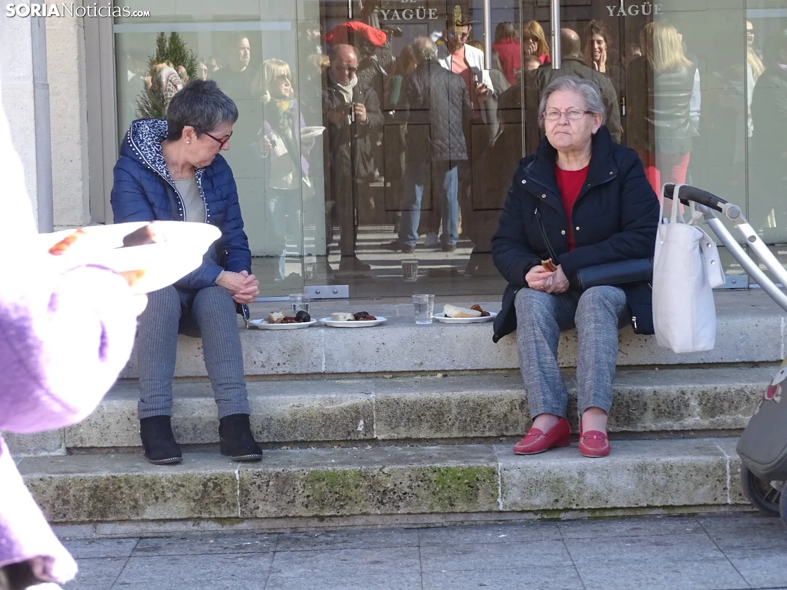 Una imagen de la jornada matancera en San Leonardo de Yagüe. /SN