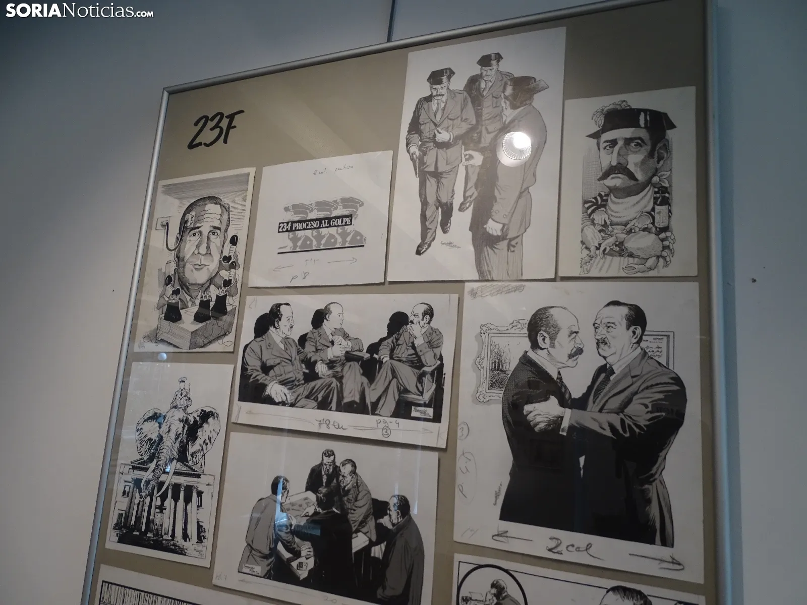 'Humor Gráfico en la Transición' en el Espacio Alameda