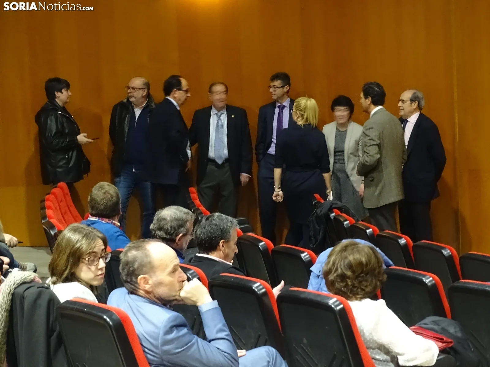 Una imagen del acto celebrado en el Campus este miércoles. /SN