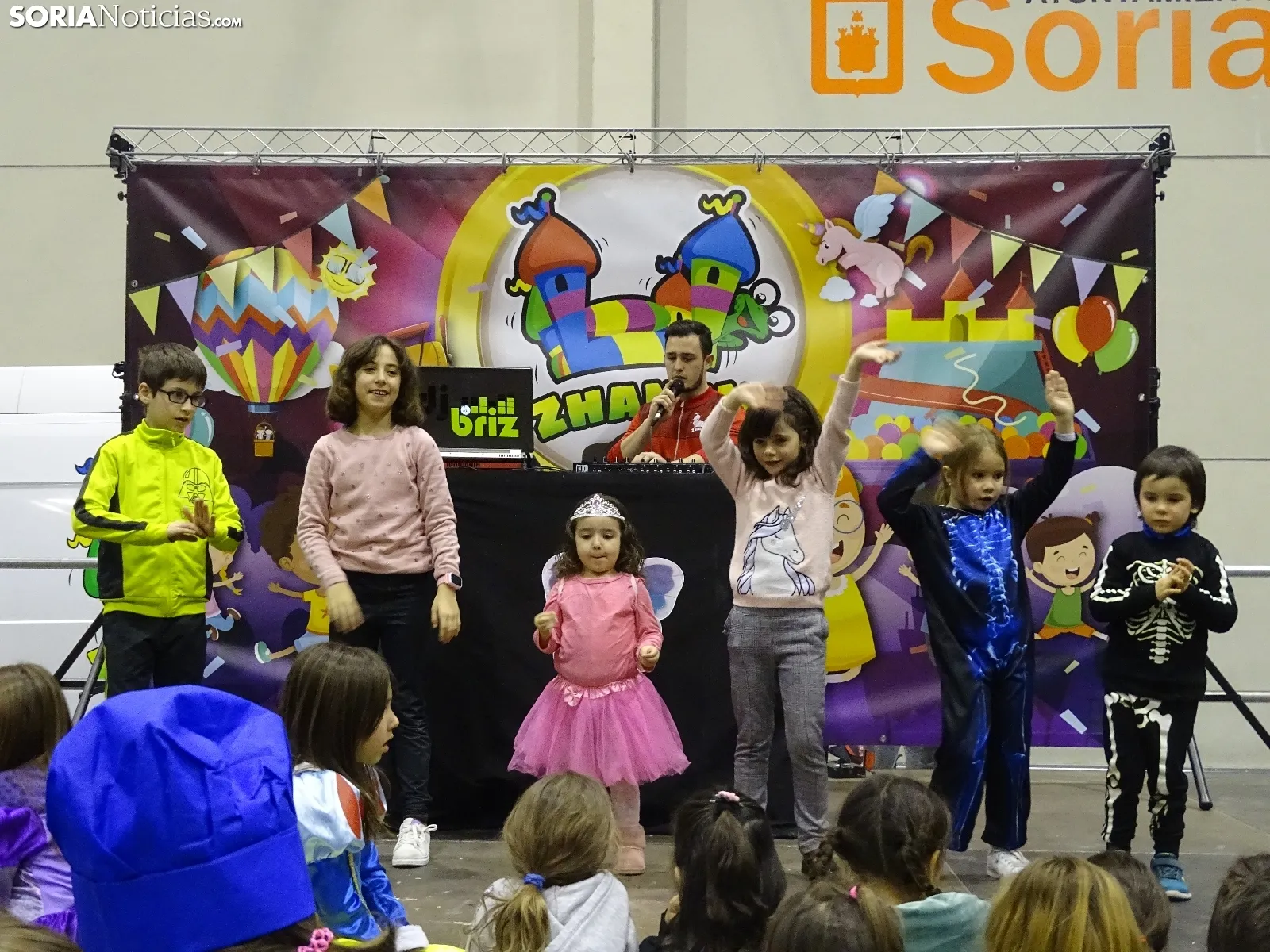 Salón infantil de Carnaval en el San Andrés