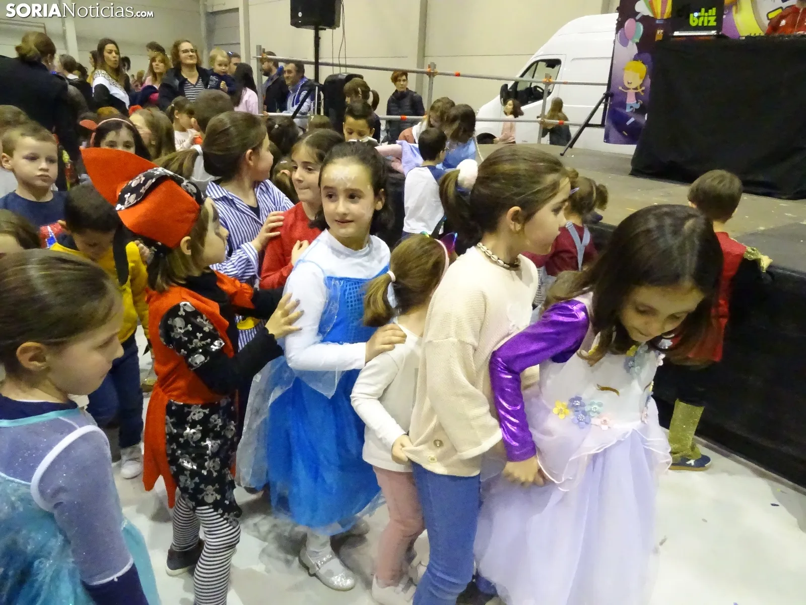 Salón infantil de Carnaval en el San Andrés