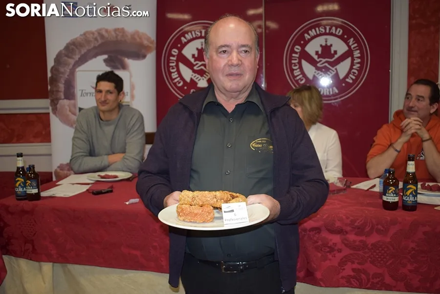 Foto 12 - Galer&iacute;a de im&aacute;genes: 'El Mejor Torrezno del Mundo 2020'. Fase de Soria celebrada en el Casino