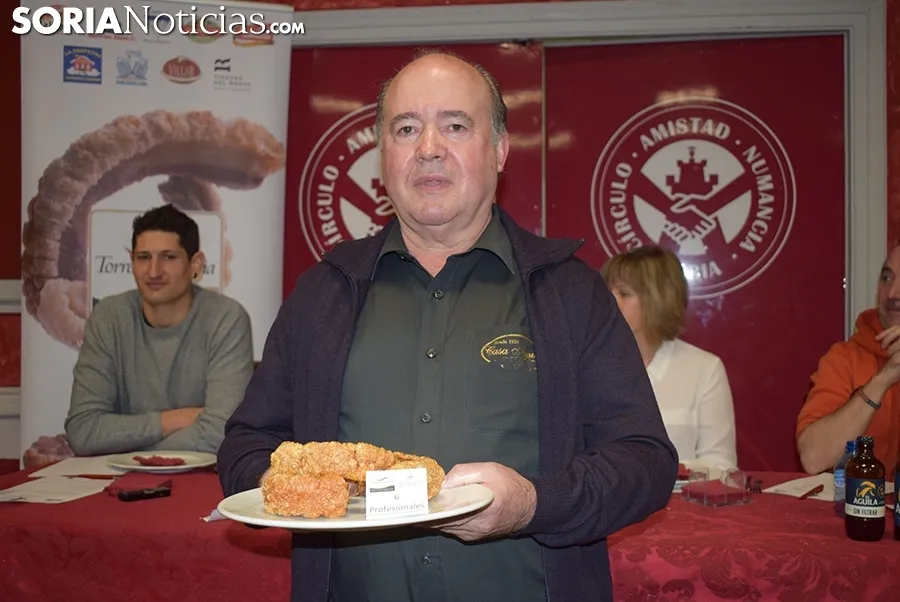 Foto 11 - Galer&iacute;a de im&aacute;genes: 'El Mejor Torrezno del Mundo 2020'. Fase de Soria celebrada en el Casino