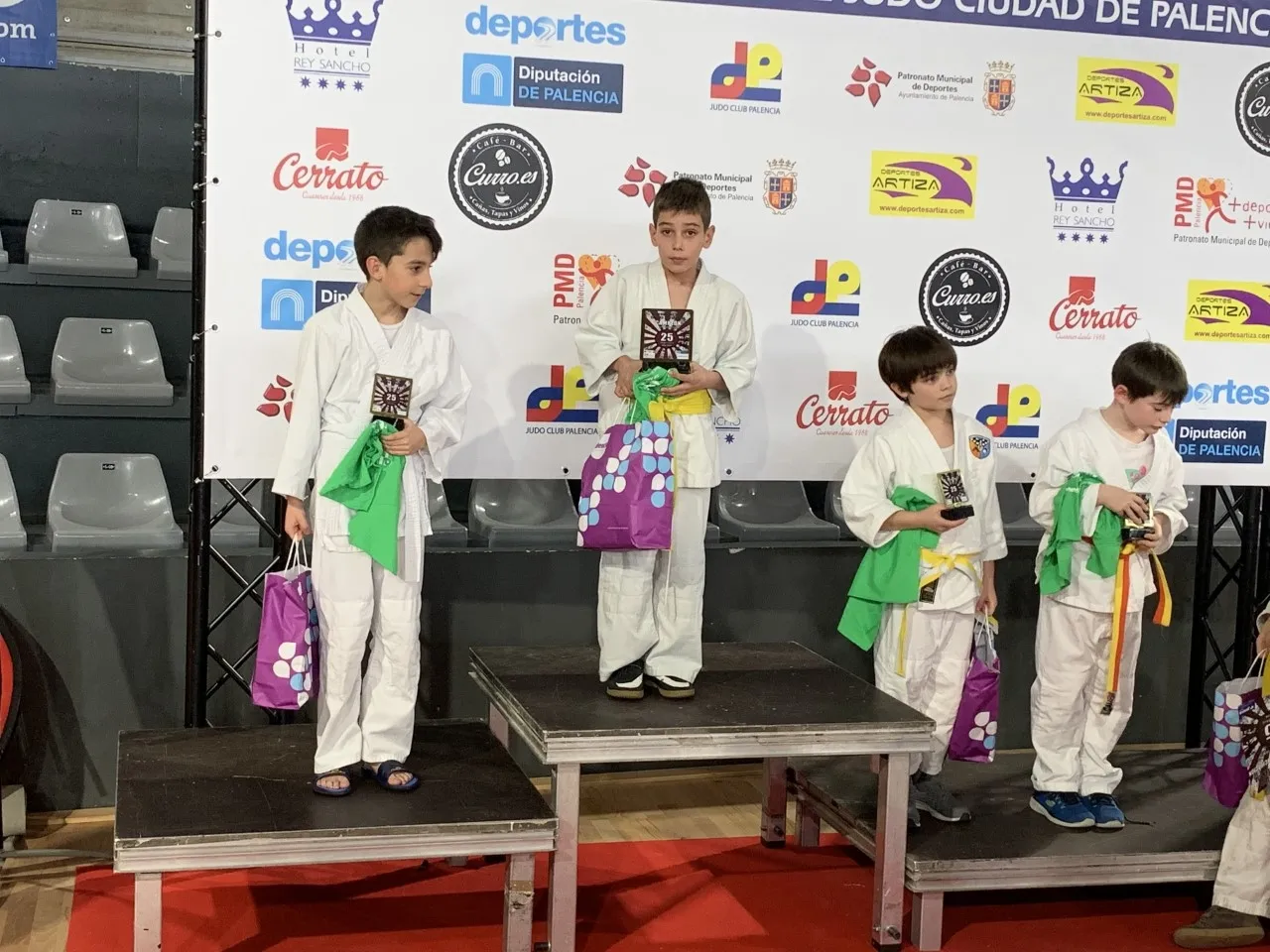 Foto 7 - Magn&iacute;ficos resultados para el judo soriano en Palencia
