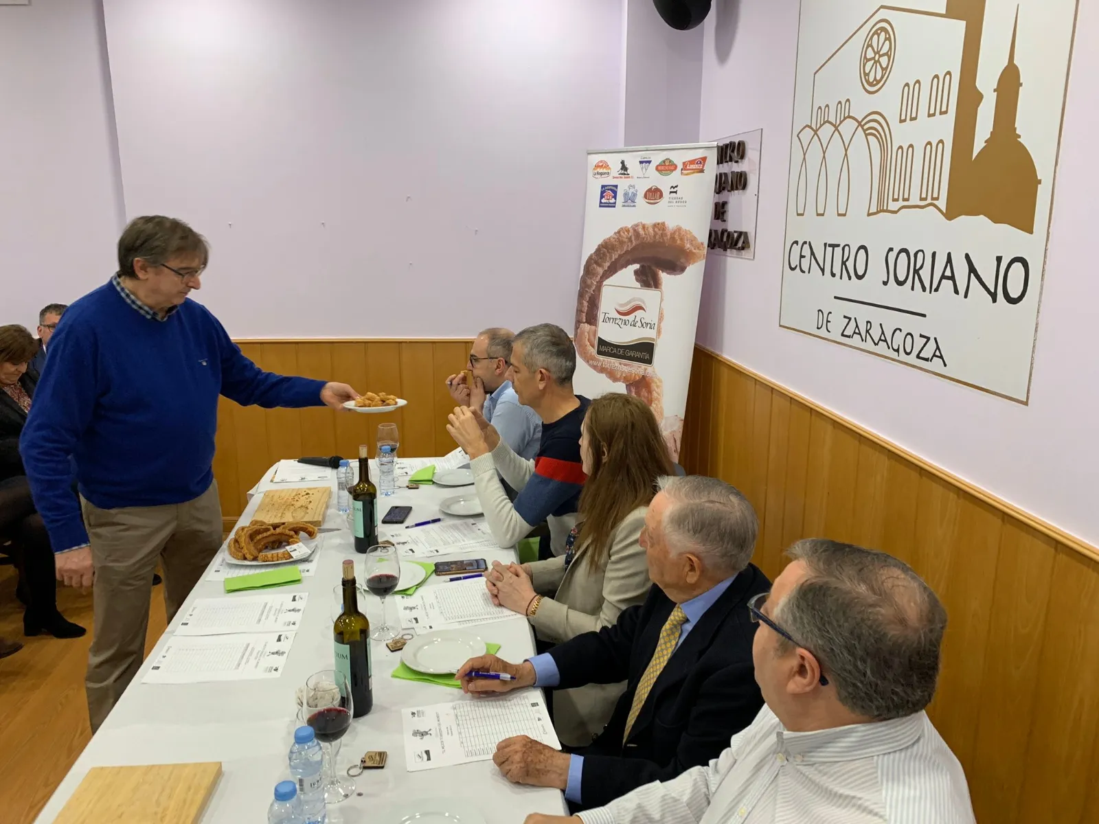 Semifinal de El Mejor Torrezno del Mundo en Madrid.