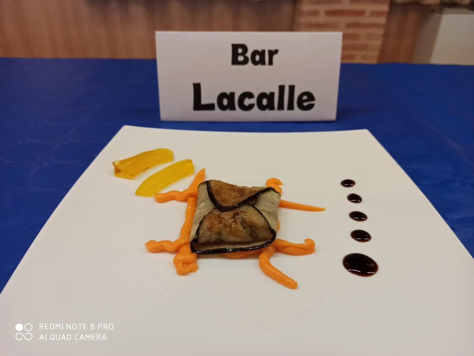 Tapas particiantes en el Concurso de Pinchos Medievales.