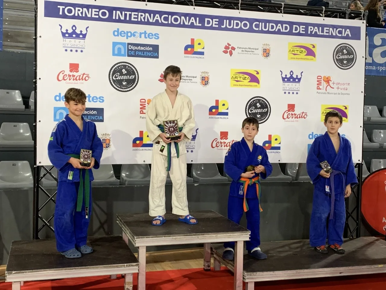Foto 2 - Magn&iacute;ficos resultados para el judo soriano en Palencia