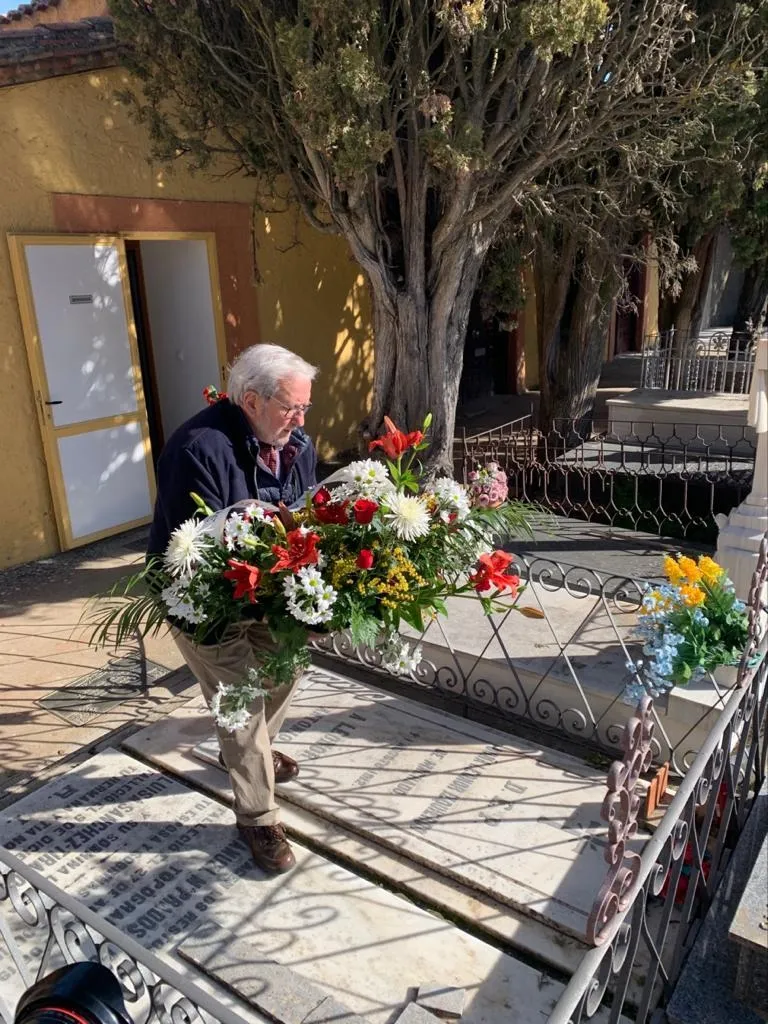 Homenaje a Machado y Odón Alonso.
