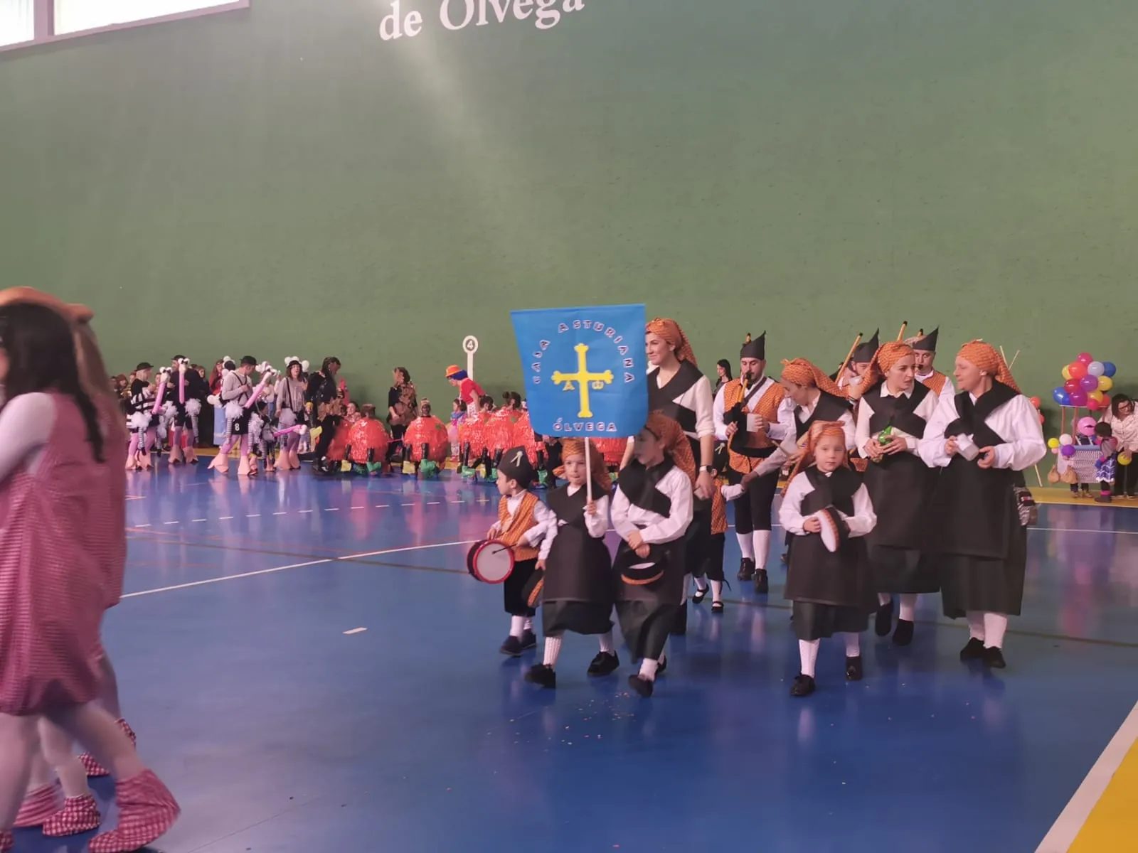 Sábado de Carnaval en Ólvega.