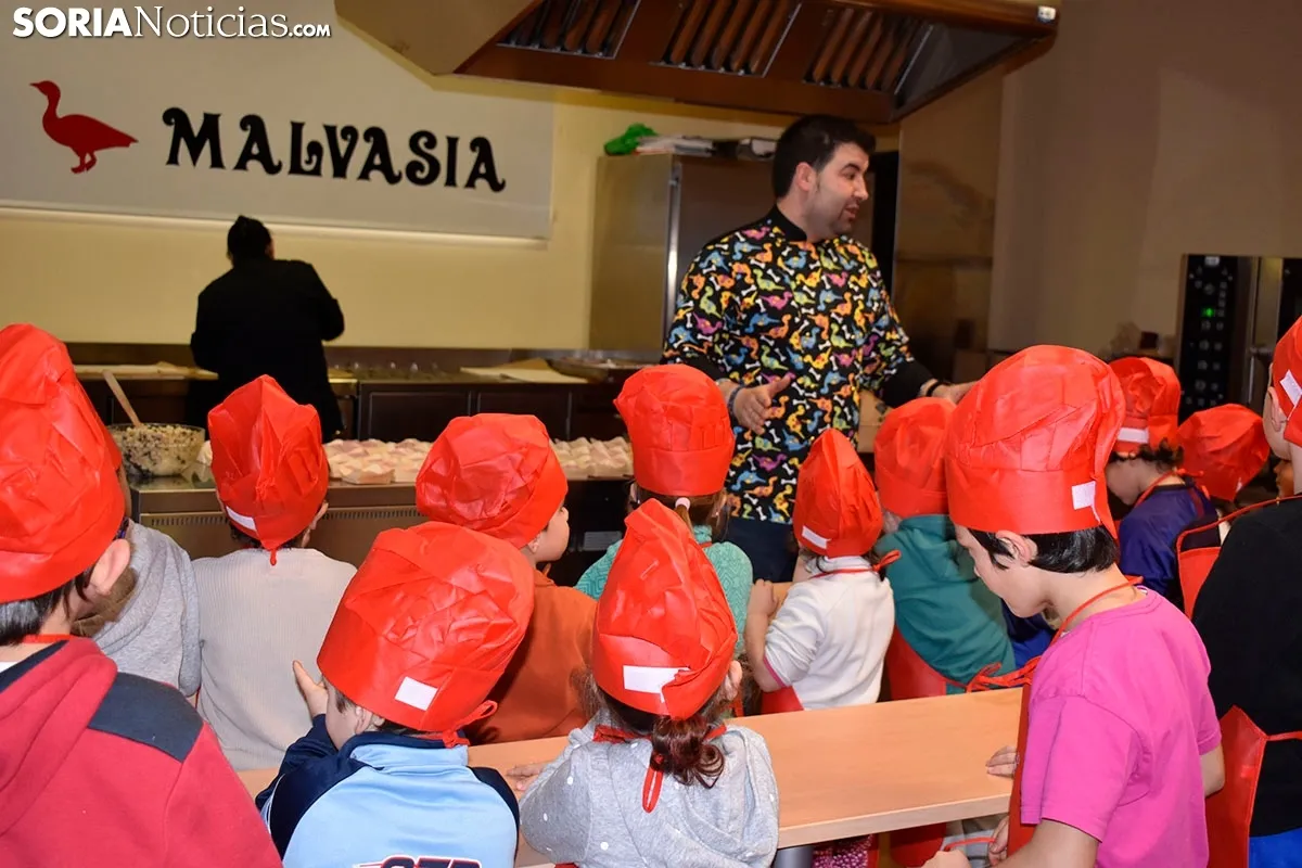 Jornada para escolares de la Feria de la Trufa de Soria.