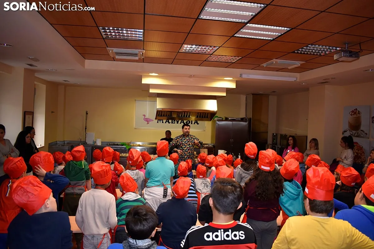 Jornada para escolares de la Feria de la Trufa de Soria.