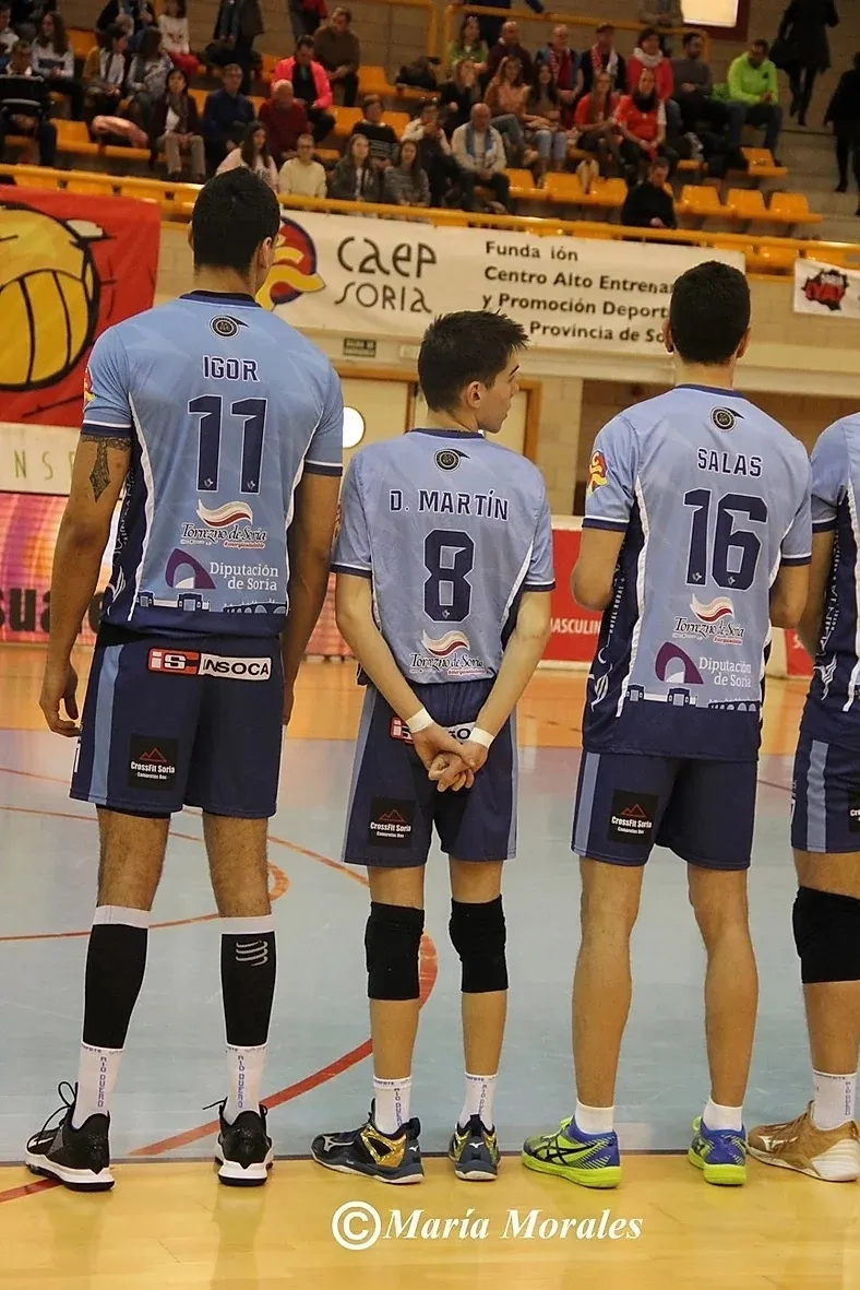 Dani Martín en su debut con el Río Duero. /María Morales