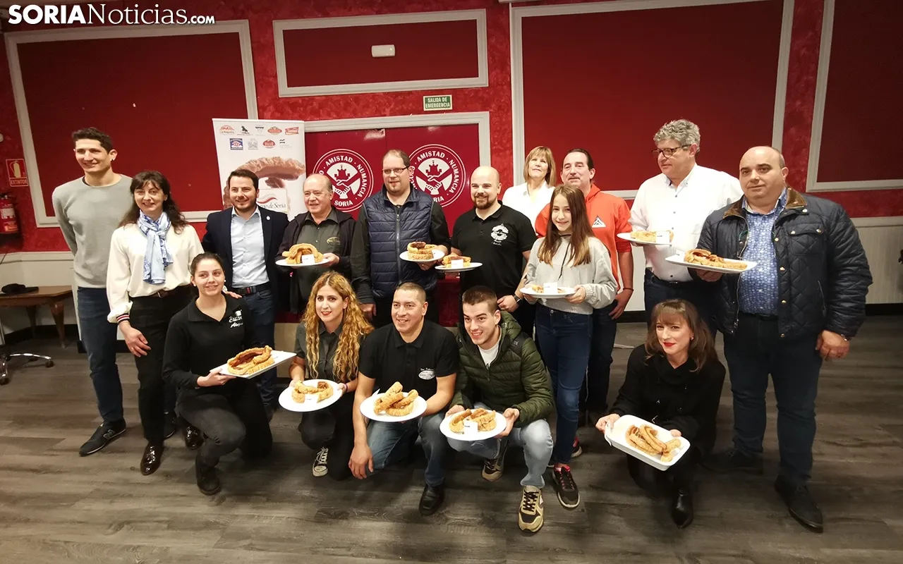 Todos los participantes en la ronda de Soria del 'Mejor Torrezno del mundo'. /SN