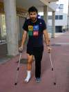 Foto 1 - Sevillano sufre una fractura en el primer metartasiano