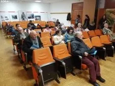 Una imagen de la reunión de este jueves. /SN 