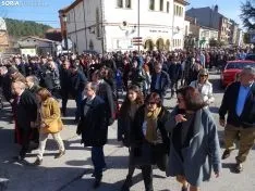 Una imagen de la festiva jornada en San Leonardo de Yagüe. /SN