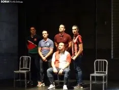 Representación de la obra 'Jauría' en el Palacio de la Audiencia