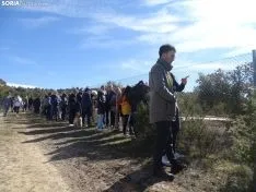 Una imagen del campeonato de este domingo en Abejar. /SN
