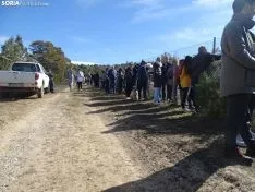 Una imagen del campeonato de este domingo en Abejar. /SN
