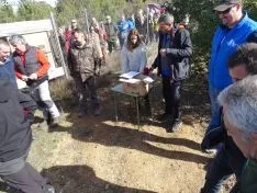Una imagen del campeonato de este domingo en Abejar. /SN